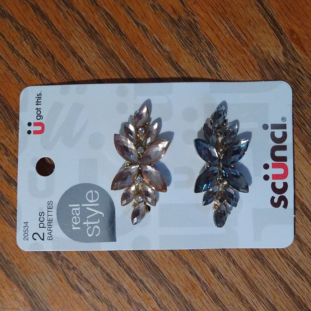 Scunci Barrettes - New